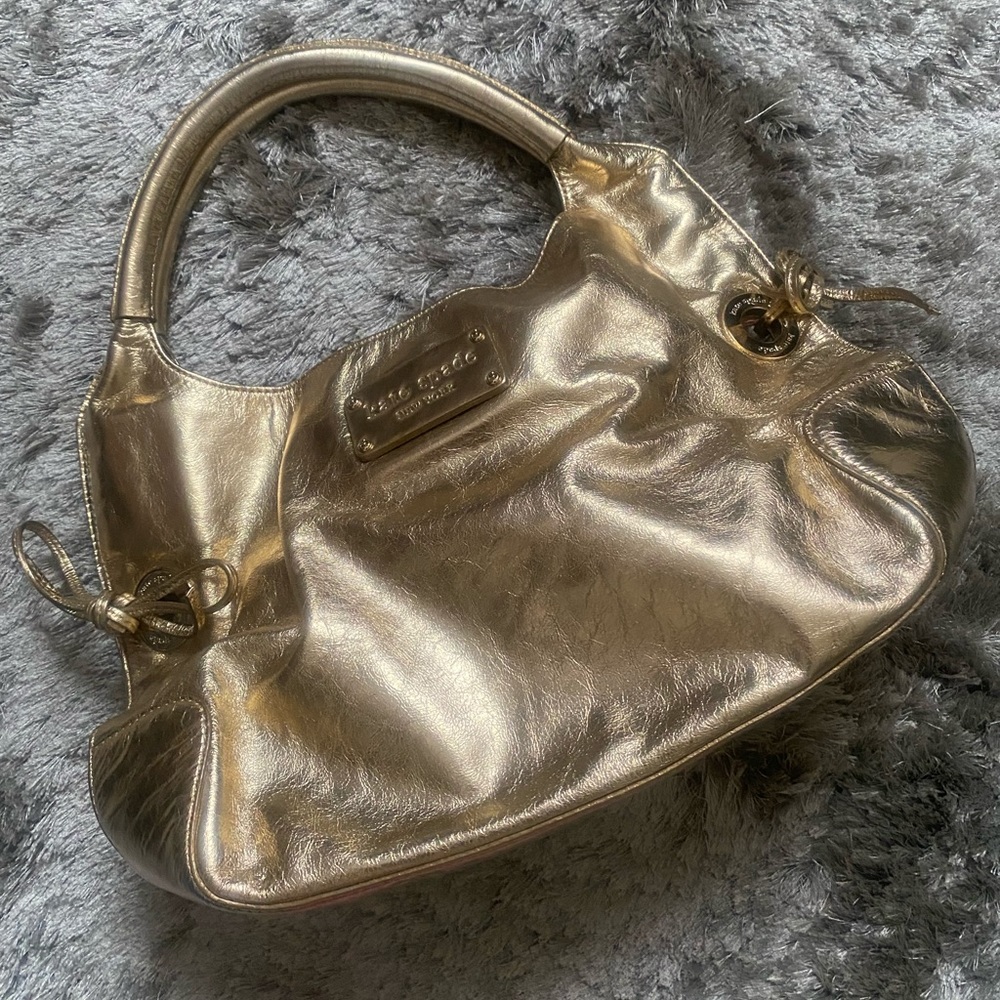 Kate Spade Vintage Francis Sydney gold hobo